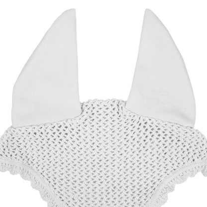 Equestro Knitted Fly Veil With Elastic Ears