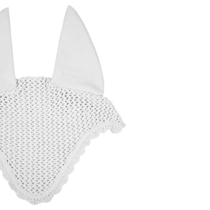 Equestro Knitted Fly Veil With Elastic Ears
