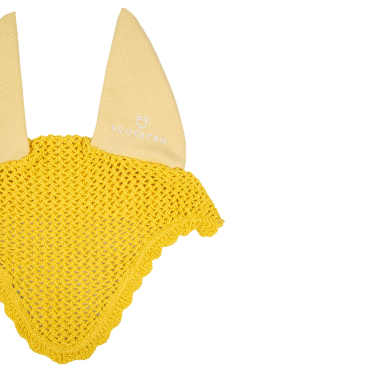 Equestro Knitted Fly Veil With Elastic Ears