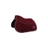 Pony jumping saddle pad in cotton with logo.