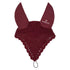 Cotton fly veil with noseband attachment.