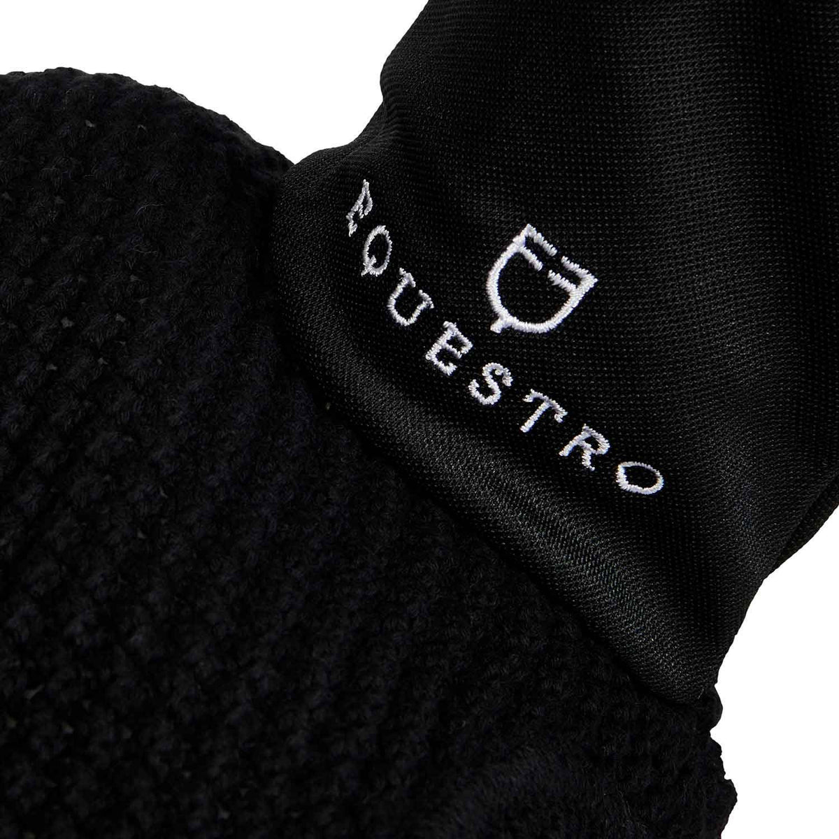 Equestro Knitted Fly Veil With Elastic Front Strap