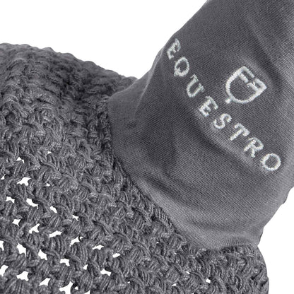 Equestro Knitted Fly Veil With Elastic Front Strap