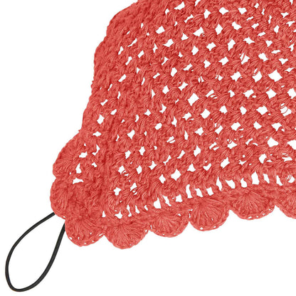 Equestro Knitted Fly Veil With Elastic Front Strap