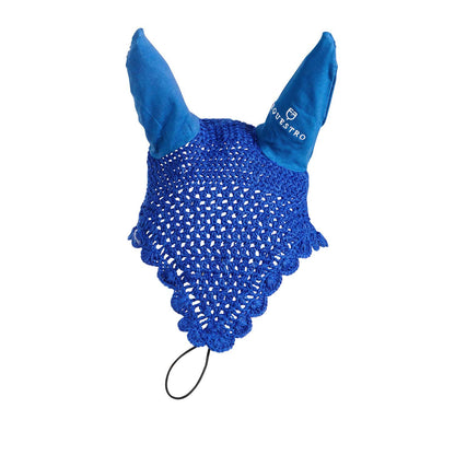 Equestro Knitted Fly Veil With Elastic Front Strap