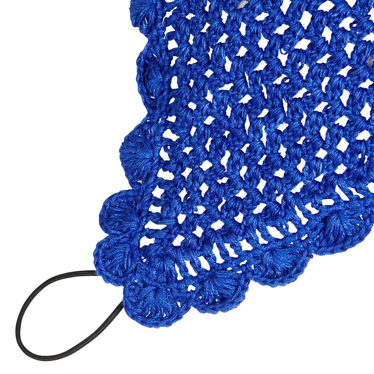 Equestro Knitted Fly Veil With Elastic Front Strap