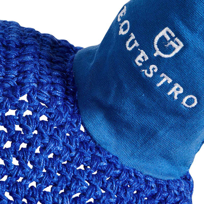 Equestro Knitted Fly Veil With Elastic Front Strap