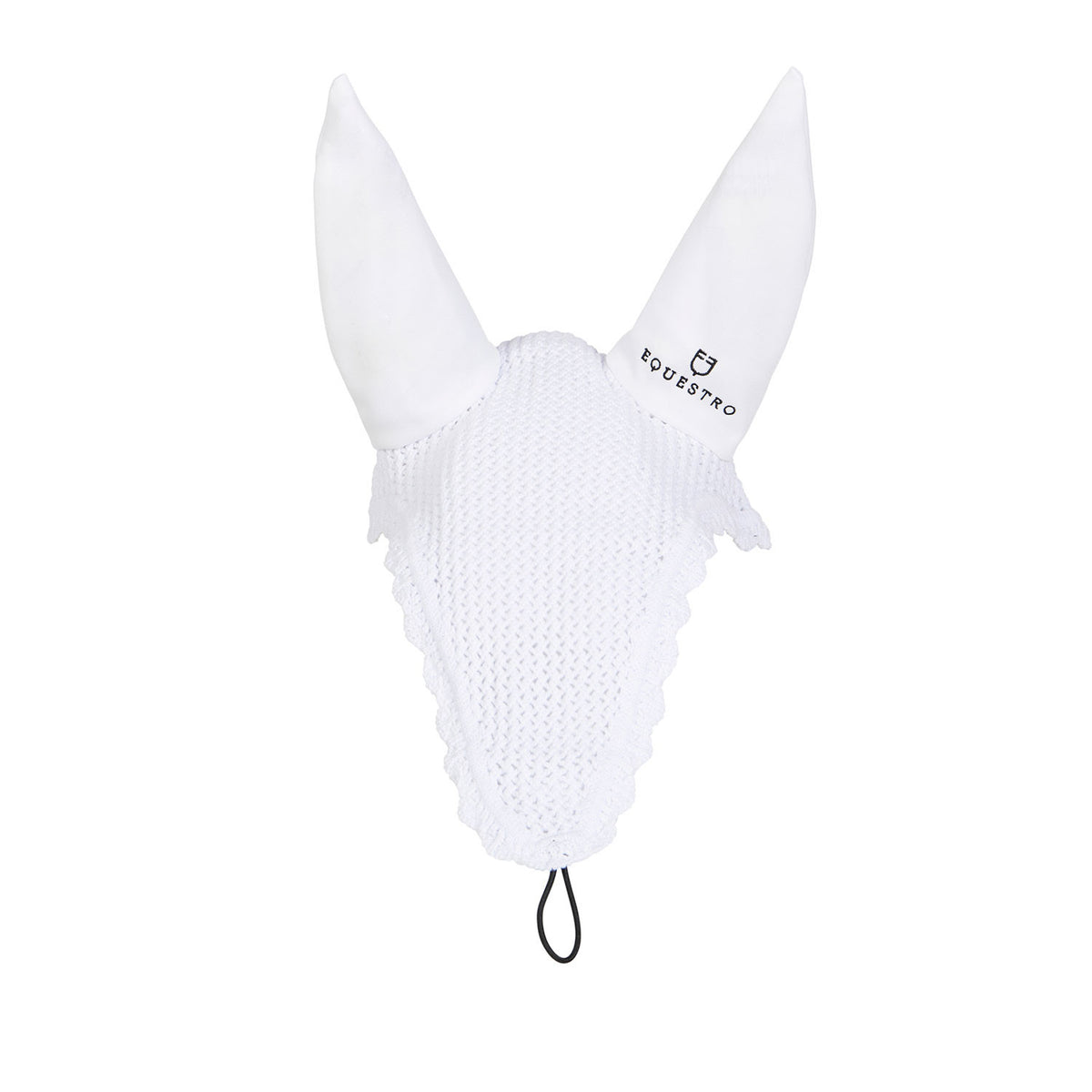 Equestro Knitted Fly Veil With Elastic Front Strap