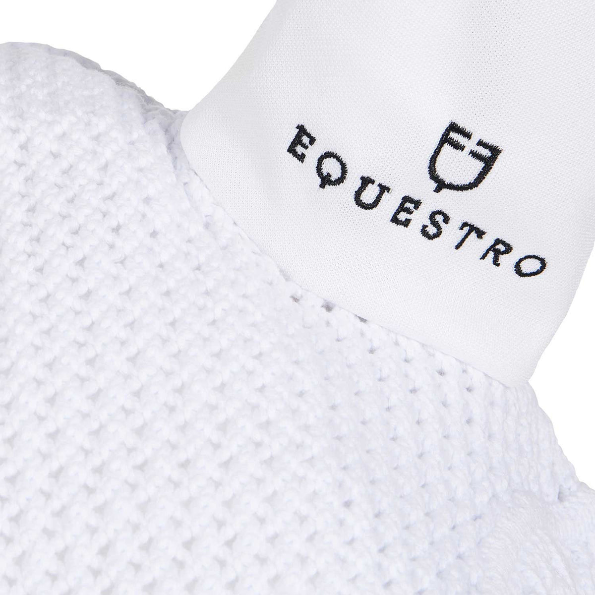 Equestro Knitted Fly Veil With Elastic Front Strap
