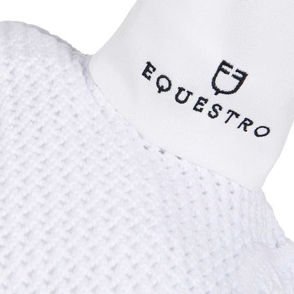 Equestro Knitted Fly Veil With Elastic Front Strap