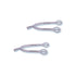 STUBBEN LADIES PRINCE OF WALES SPURS, 20MM  (1 PAIR).