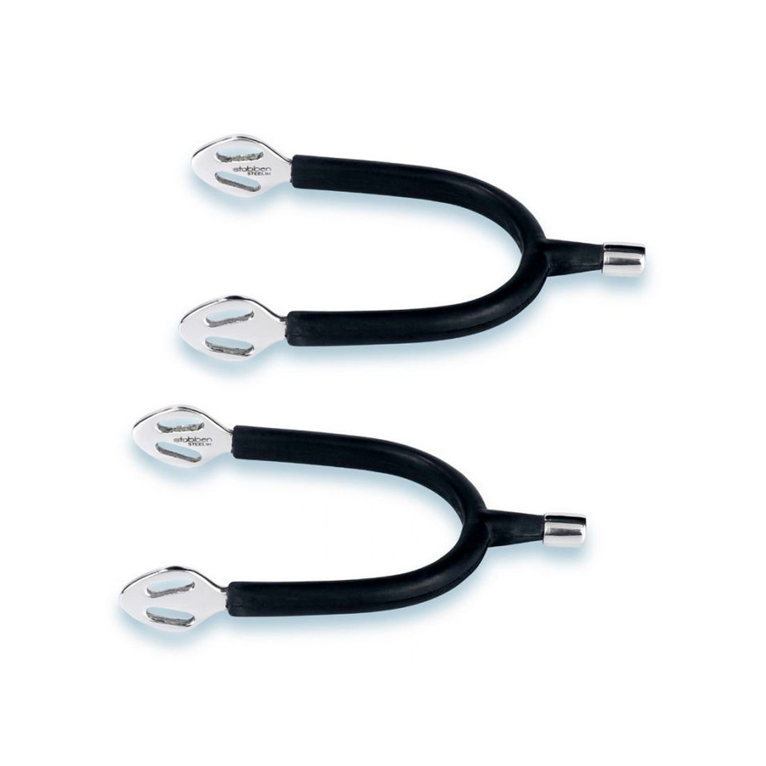 STUBBEN SEQ SPURS, STRAIGHT NECK (1 PAIR).