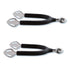 STUBBEN SEQ SOFT TOUCH SPURS, 35MM  (1 PAIR).