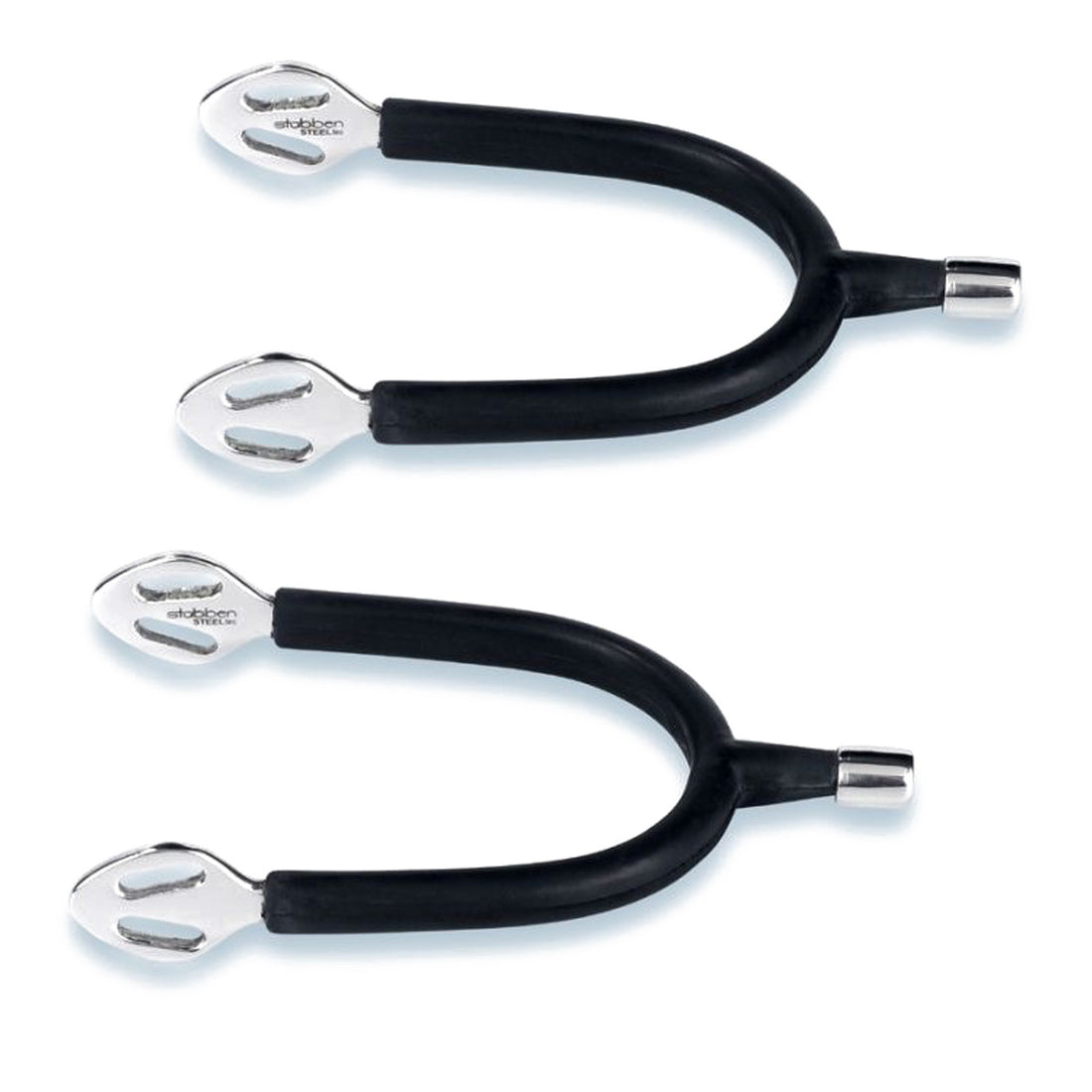 STUBBEN SEQ SPURS, STRAIGHT NECK (1 PAIR).