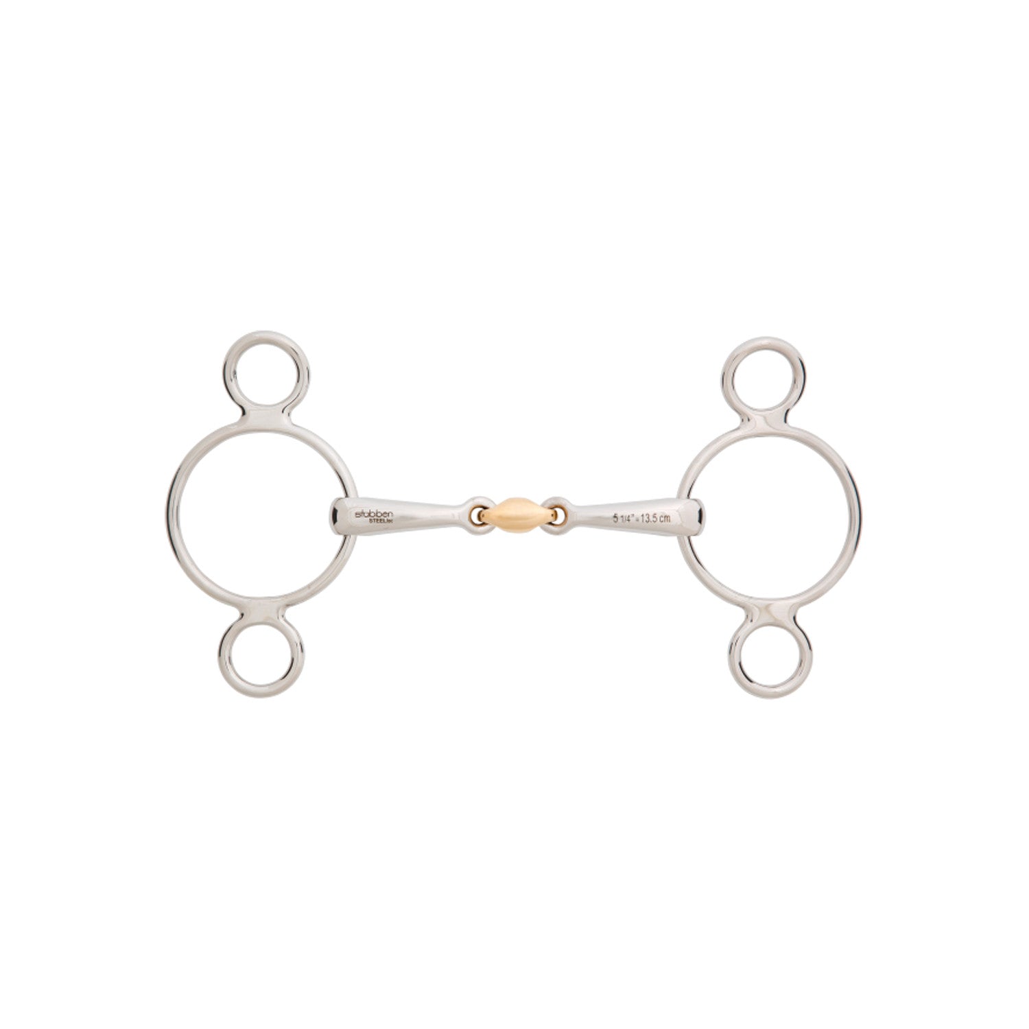 STUBBEN 3-RING GAG, THICKNESS 16MM, RING 70X150MM (1 PC).