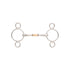 STUBBEN 3-RING GAG, THICKNESS 16MM, RING 70X150MM (1 PC).