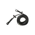 RUBBER REINS SLIMLINE (1/2") WITH HOOKS.