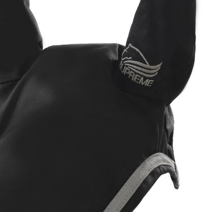 Cotton pony bonnet with contrast piping
