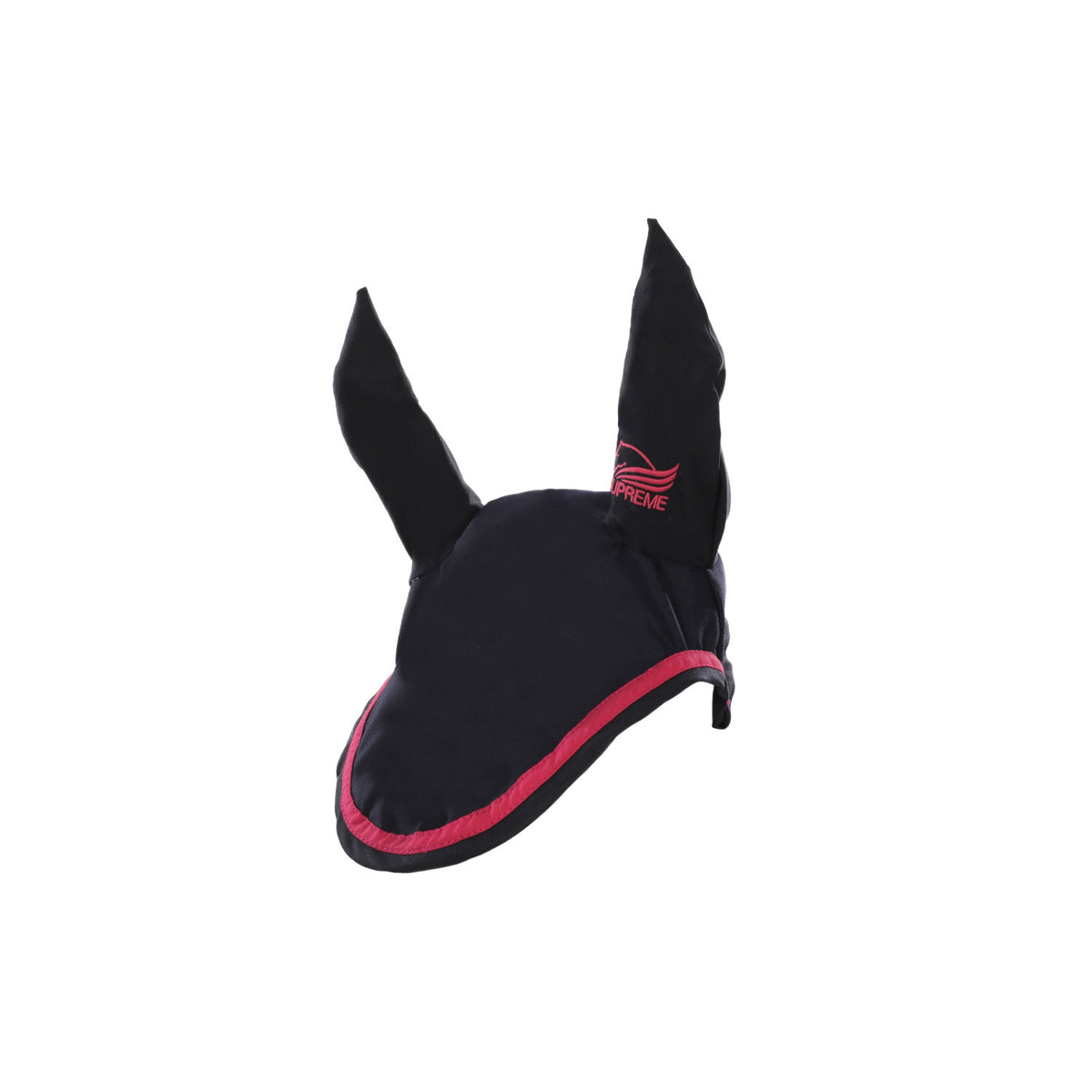 Cotton pony bonnet with contrast piping