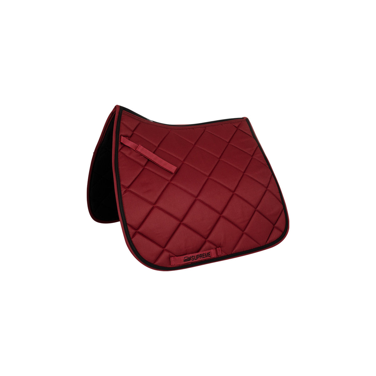 Quilted dressage saddle pad