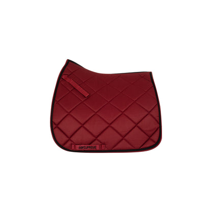 Quilted dressage saddle pad