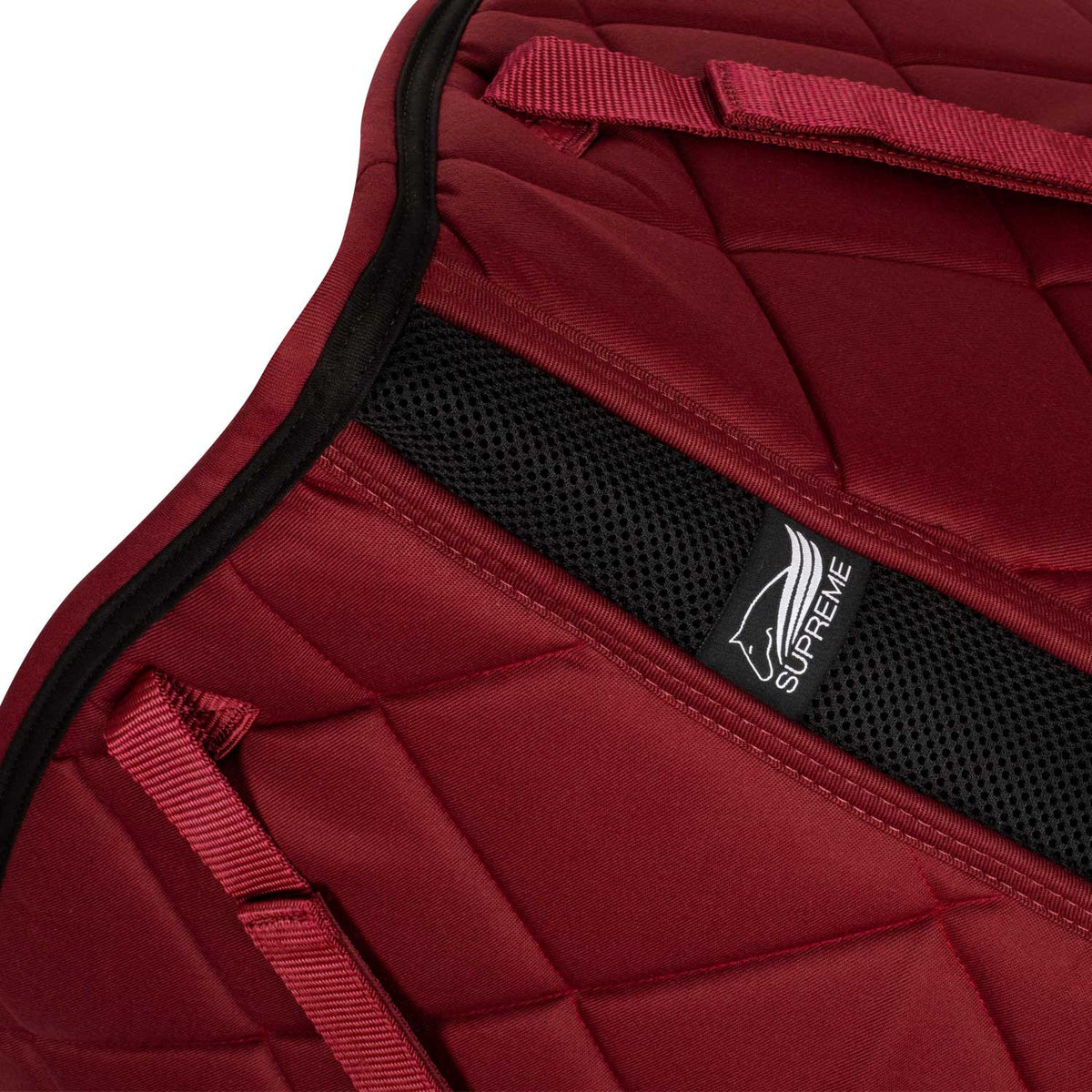 Quilted dressage saddle pad