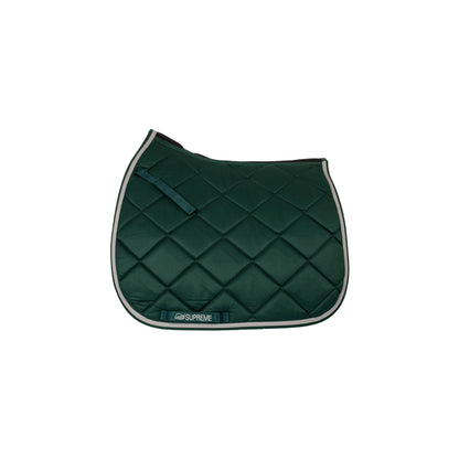 Quilted dressage saddle pad
