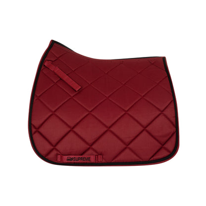 Quilted dressage saddle pad