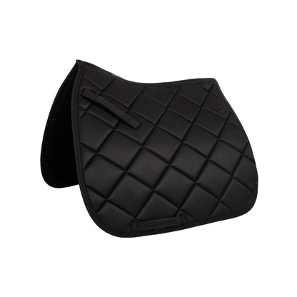 Quilted dressage saddle pad.