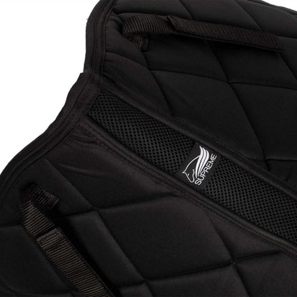 Quilted dressage saddle pad