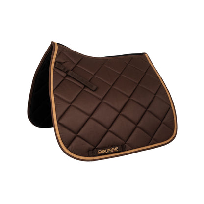 Quilted dressage saddle pad