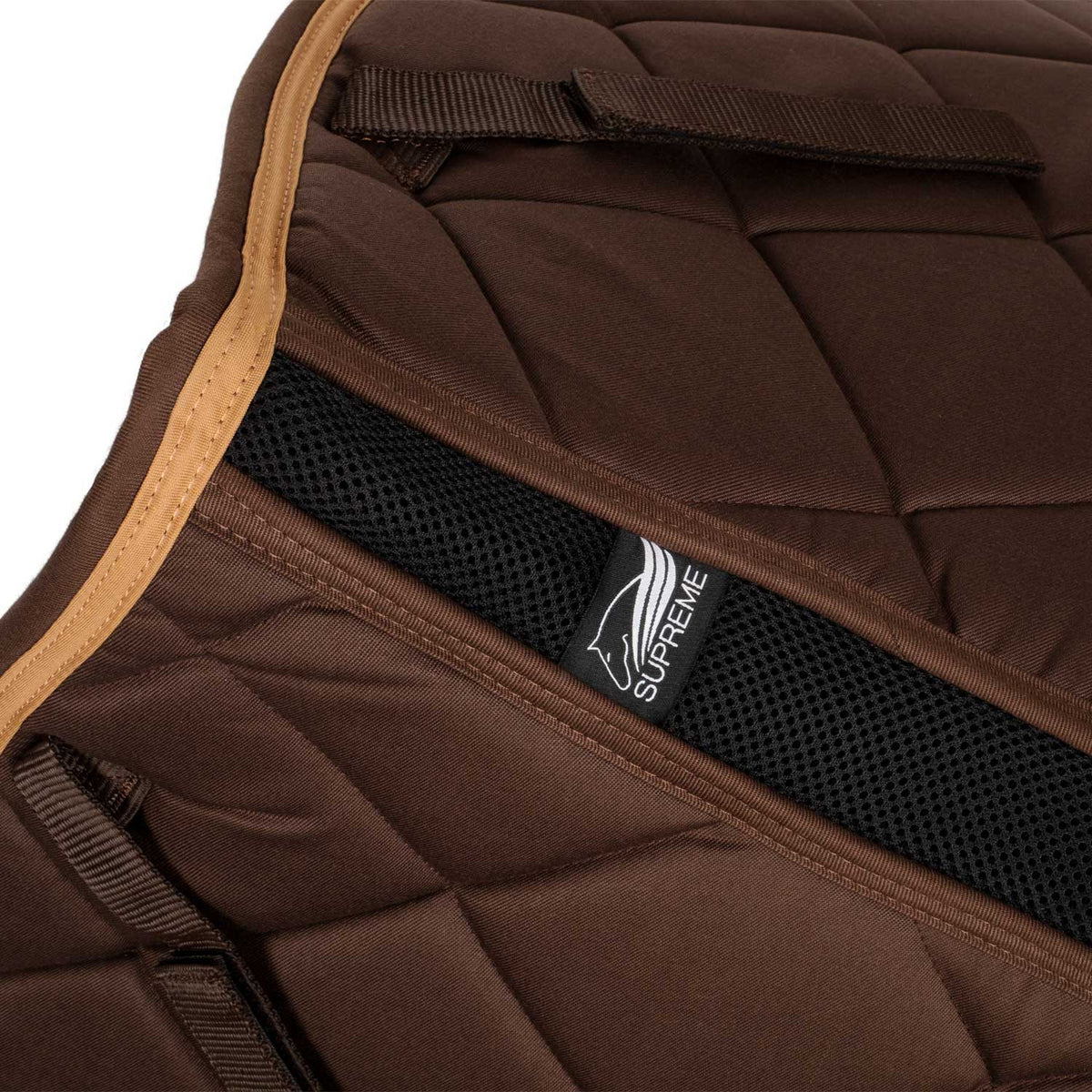Quilted dressage saddle pad