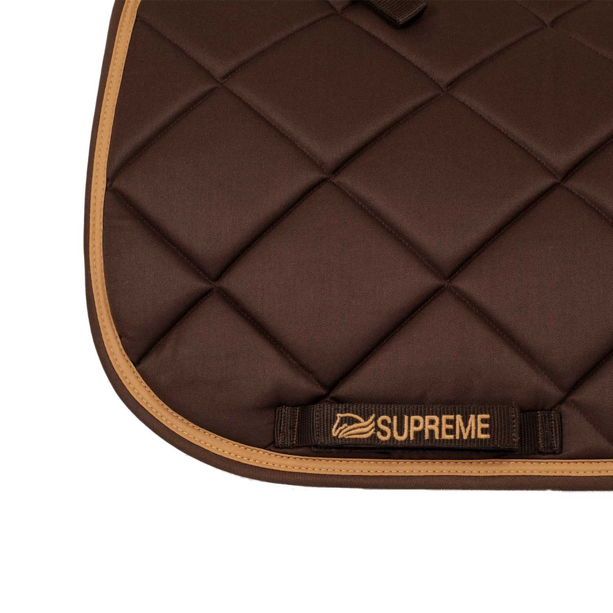 Quilted dressage saddle pad