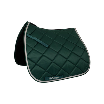 Quilted dressage saddle pad