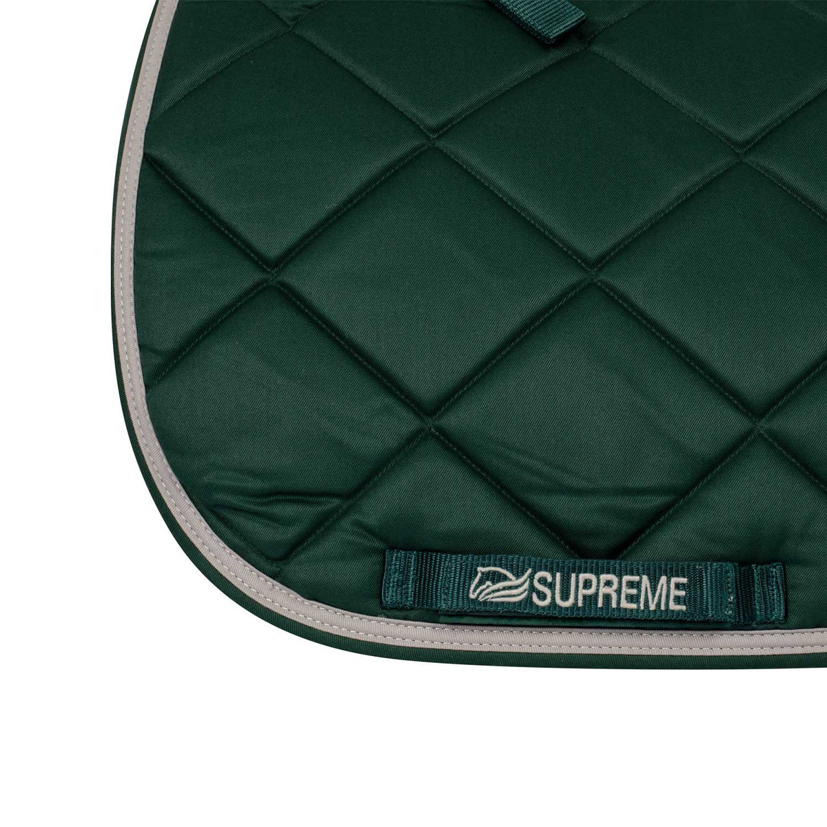 Quilted dressage saddle pad