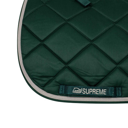 Quilted dressage saddle pad
