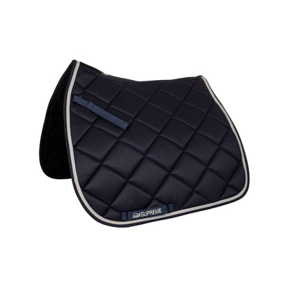 Quilted dressage saddle pad