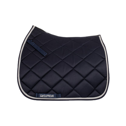 Quilted dressage saddle pad
