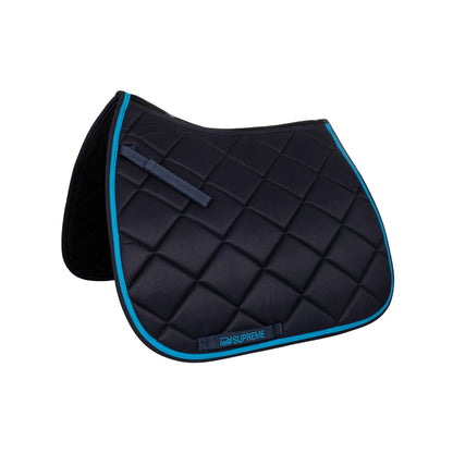 Quilted dressage saddle pad