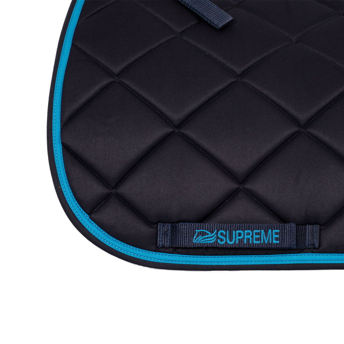 Quilted dressage saddle pad