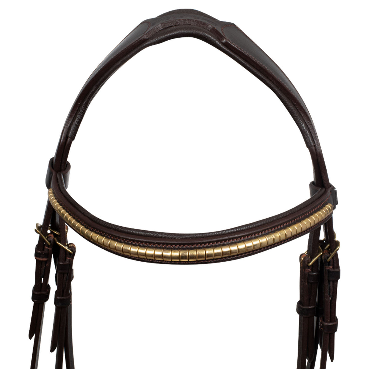 ENGLISH BRIDLE WITH CLINCHER AND RUBBER REINS