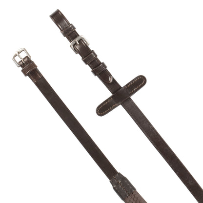 Raised bridle with decorative embroidery