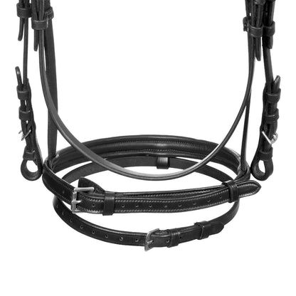Square Raised Bridle Leather-Sioux