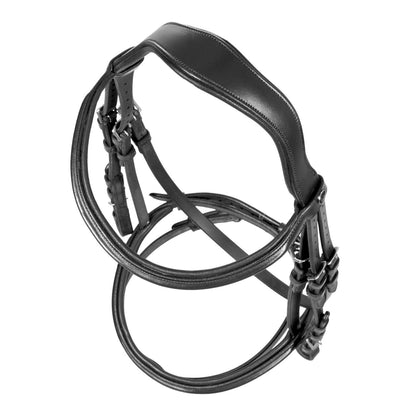 Square Raised Bridle Leather-Sioux