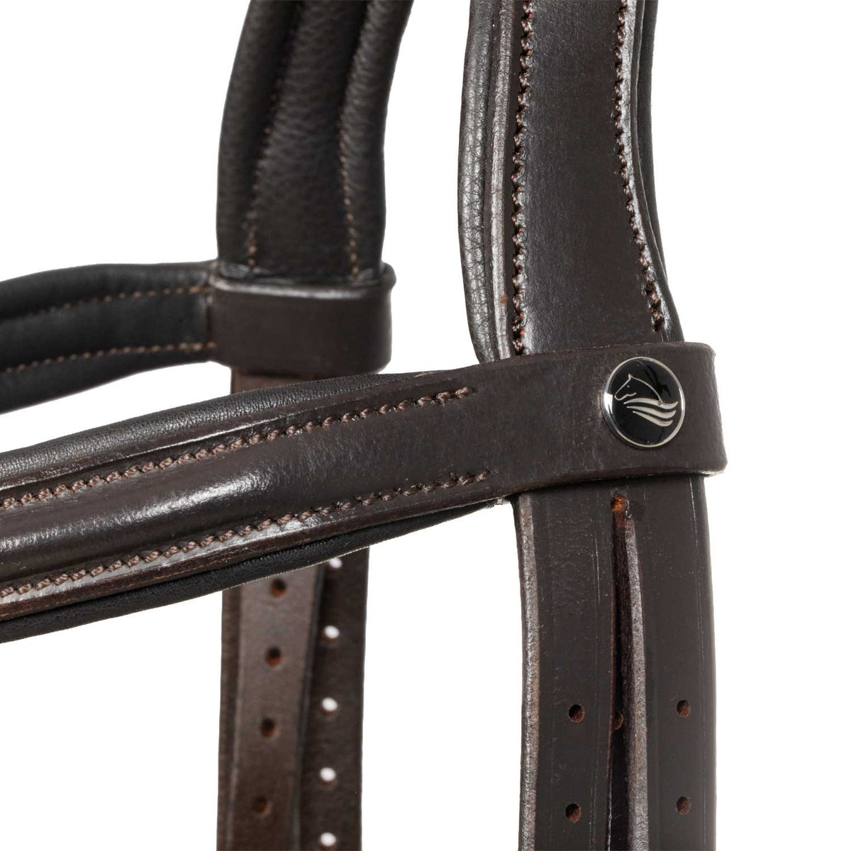 Square Raised Bridle Leather-Sioux