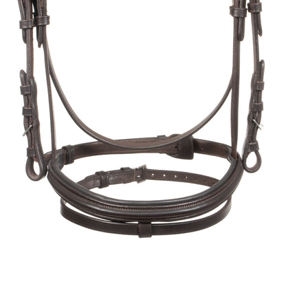 Square Raised Bridle Leather-Sioux
