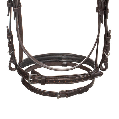 Square Raised Bridle Leather-Sioux