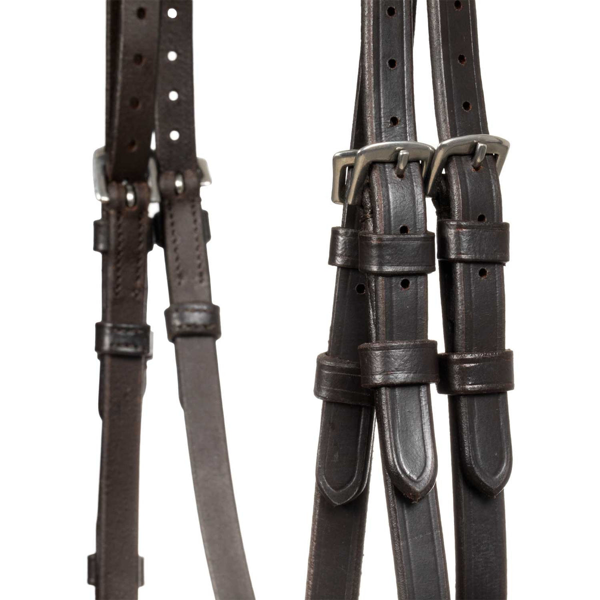 Square Raised Bridle Leather-Sioux
