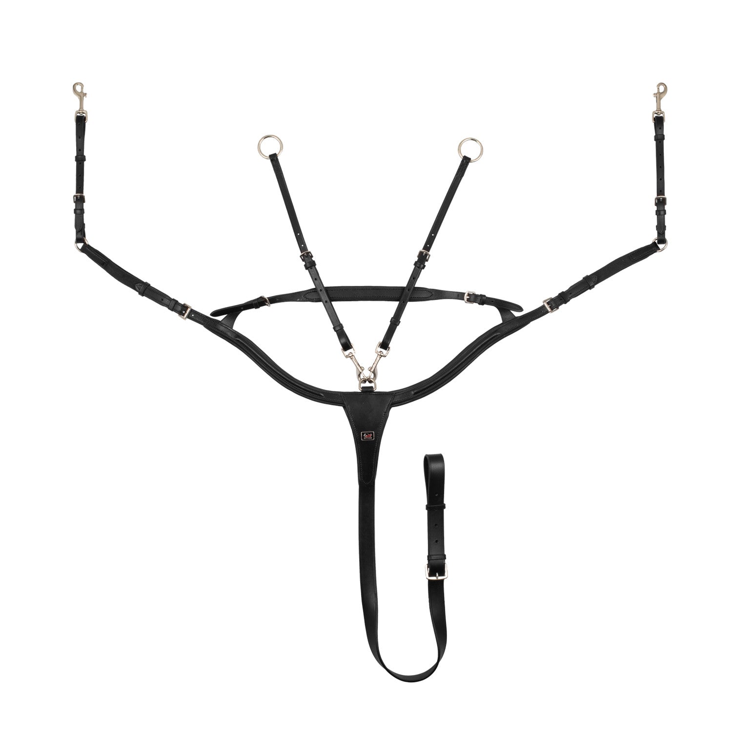 PADDED ANATOMIC BREASTPLATE WITH BRIDGE.