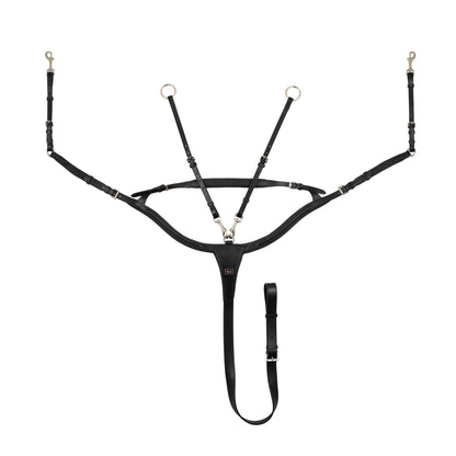 PADDED ANATOMIC BREASTPLATE WITH BRIDGE.